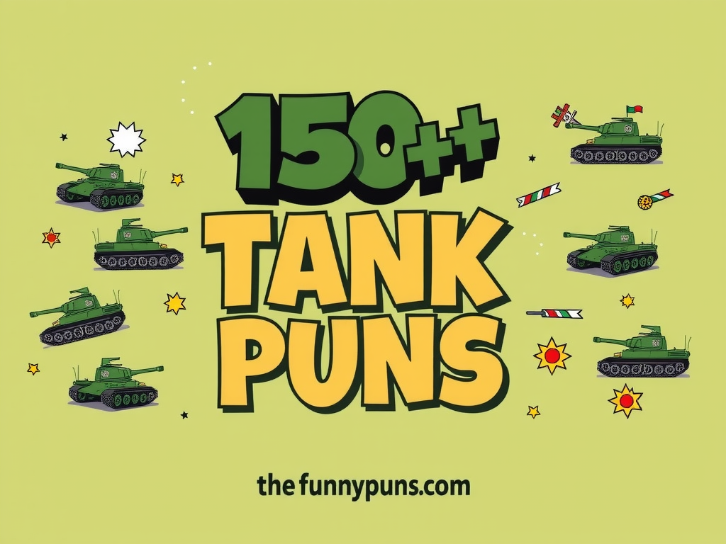 Tank Puns: Rolling Out the Funniest Jokes