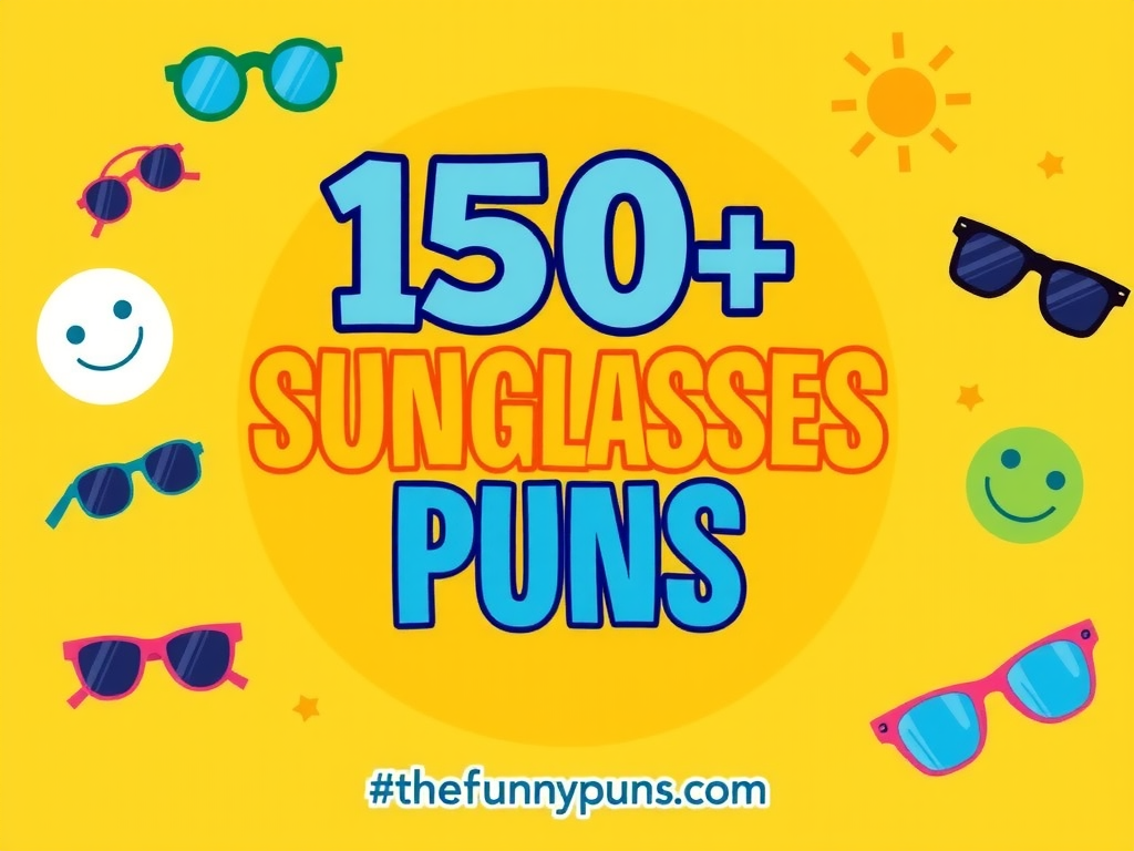 Sunglasses Puns: Brighten Your Day with a Smile