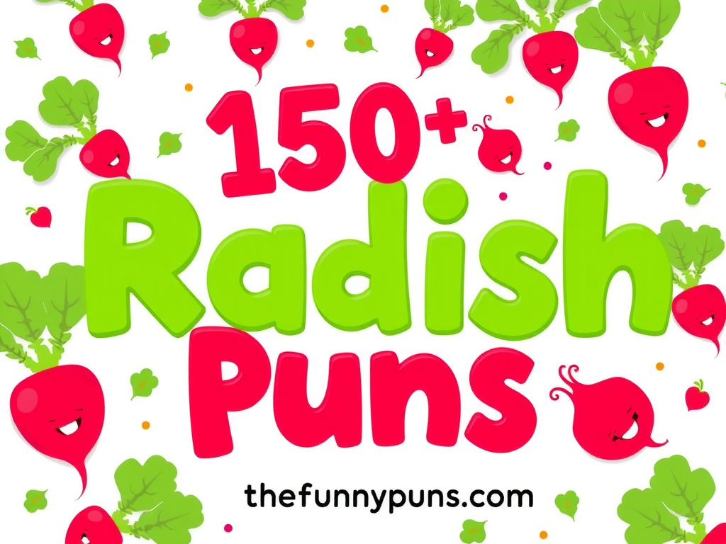 Radish Puns: Spice Up Your Humor with Veggie Wit!