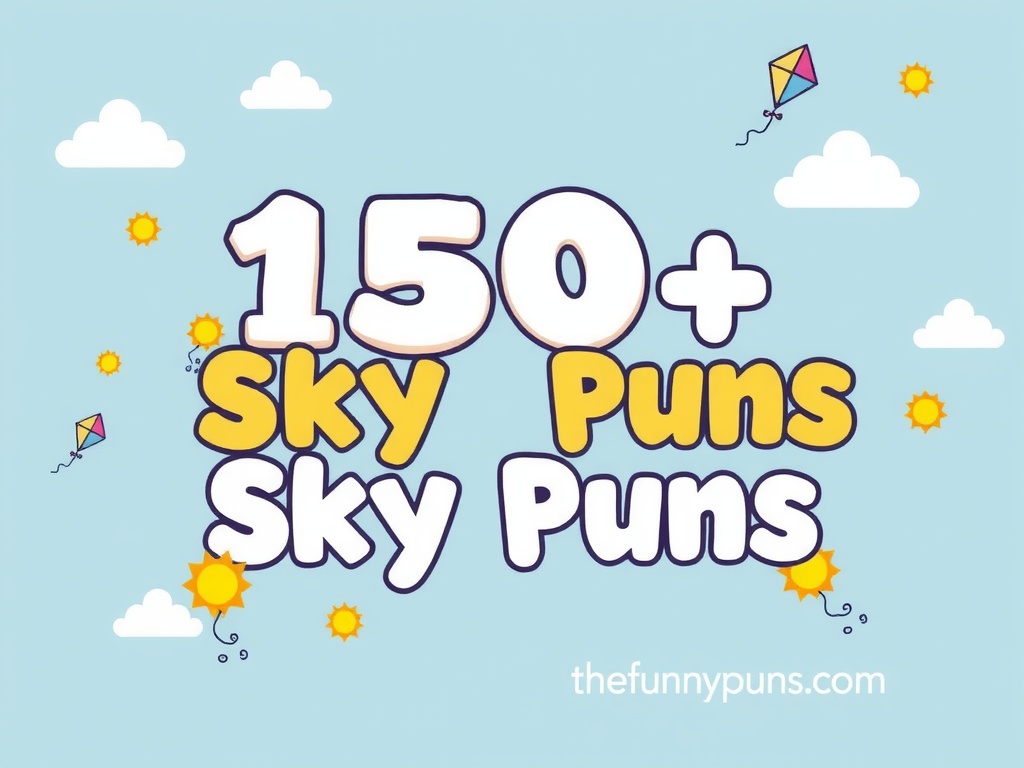 Sky Puns: Elevate Your Humor to Cloud Nine