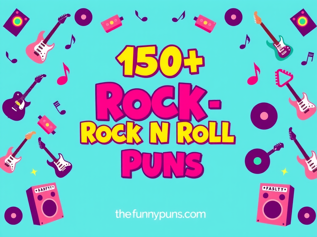 Rock N Roll Puns: Hilarious Wordplay for Music Lovers