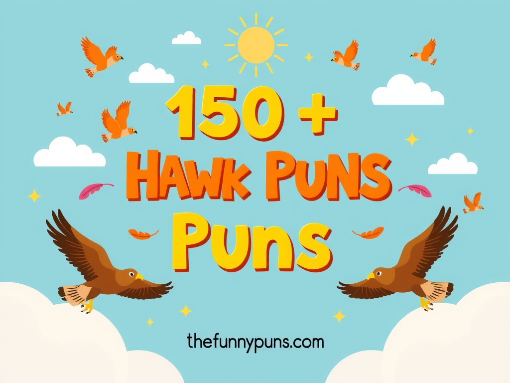 Hawk Puns: Soaring High with Feathered Fun and Laughter