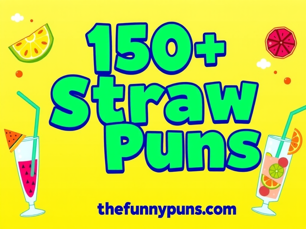 Straw Puns: Sip into the Funniest Wordplay