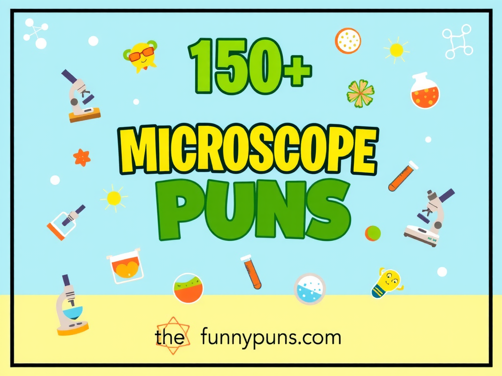 Microscope Puns: Zoom Into the Funniest Scientific Jokes