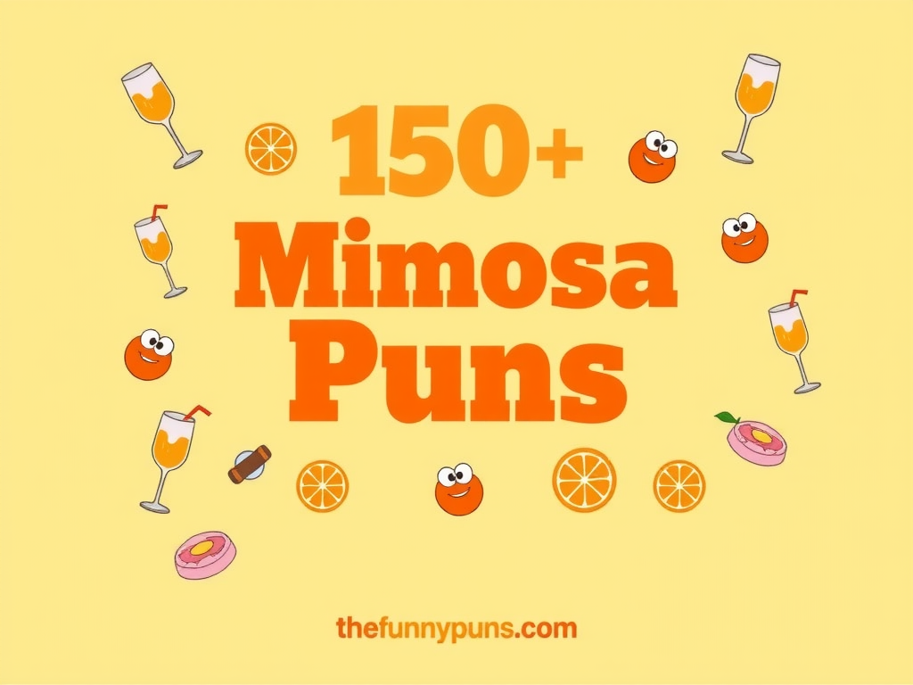 Mimosa Pun Perfection: Hilarious Brunch Wordplay Ideas