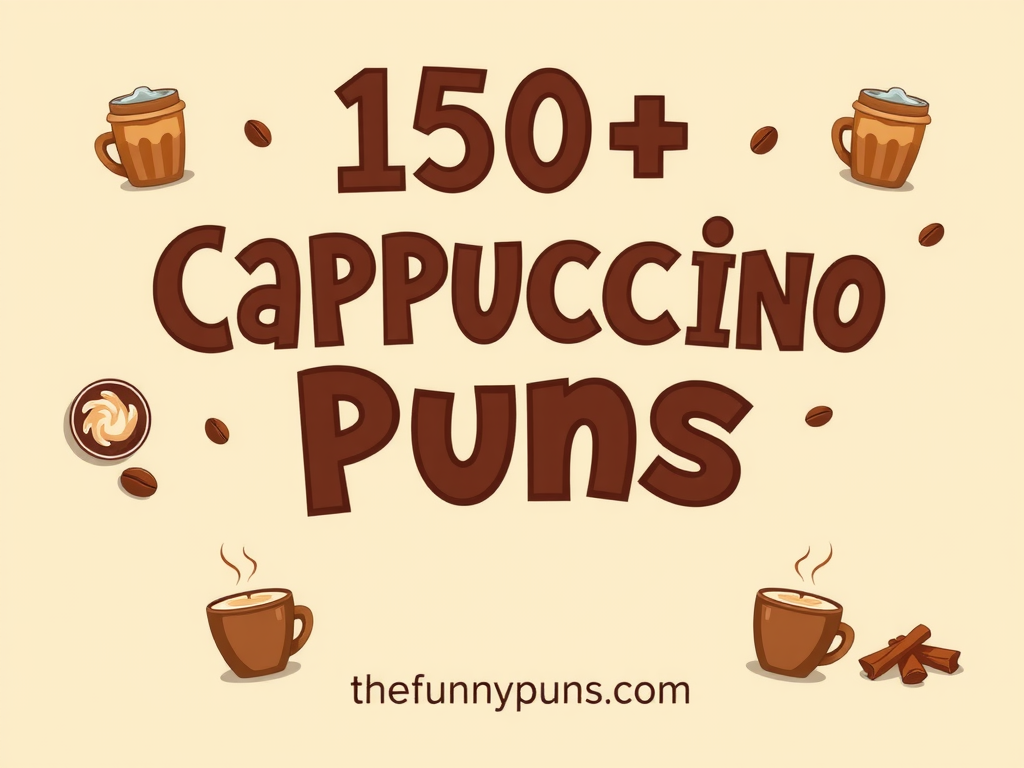 Cappuccino Puns: Brew Up Some Laughter