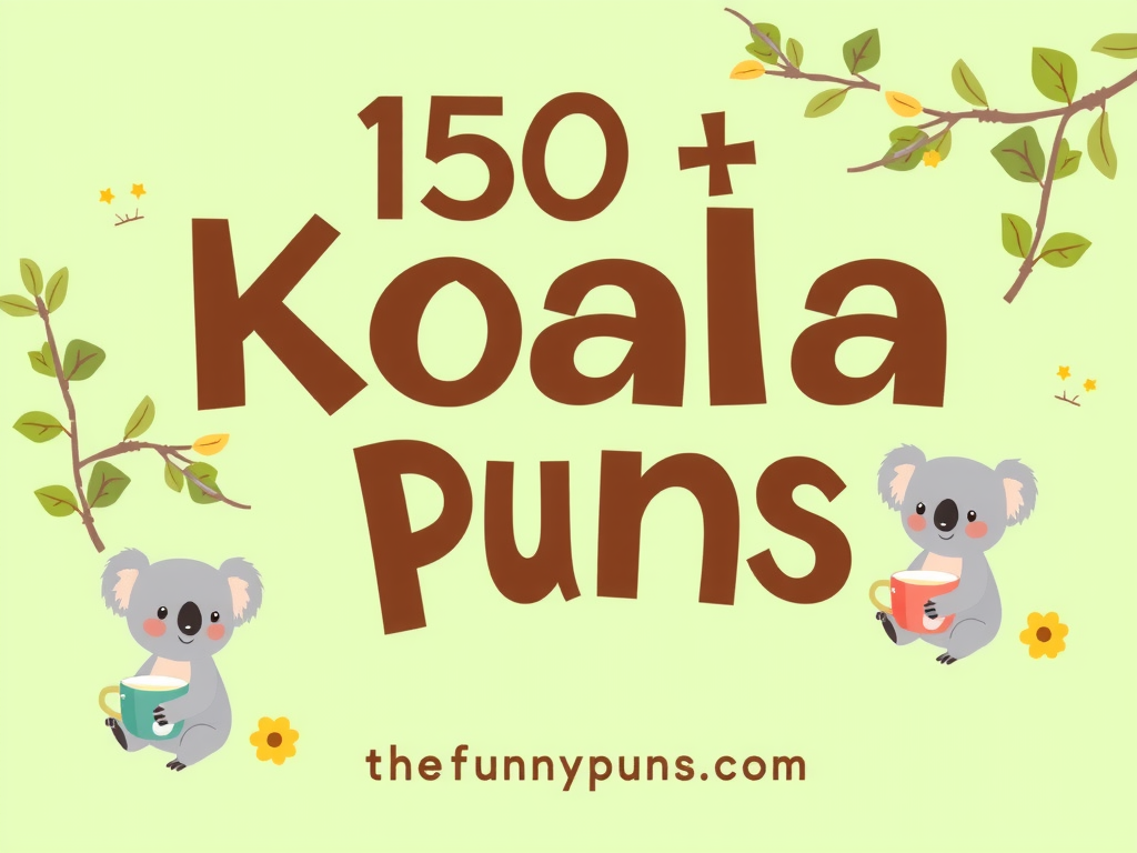 My Puns are Koala Tea: Hilarious and Clever Wordplay Adventures