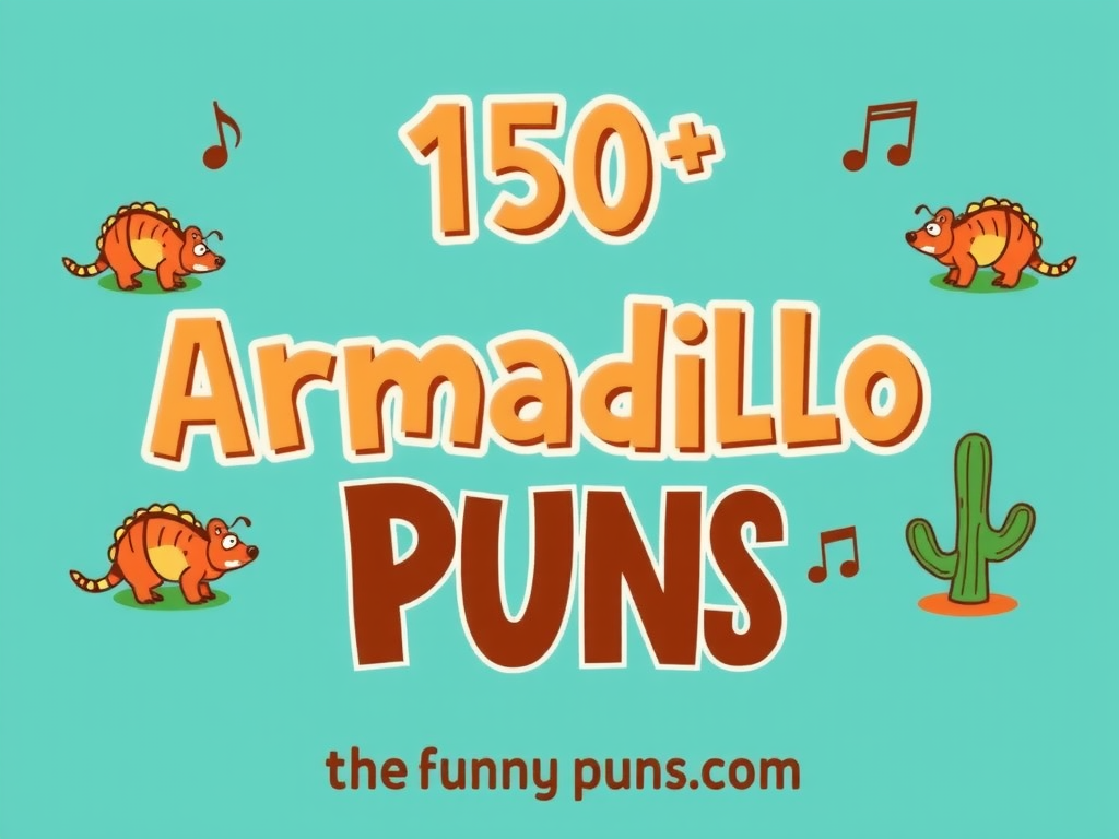 Armadillo Puns: Shell-ebrate the Funniest Jokes