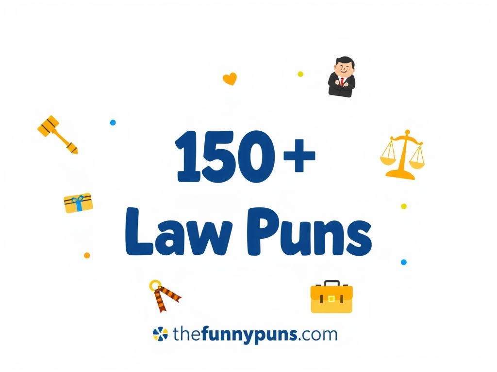 Law Puns: Courtroom Quips to Make You Laugh Out Loud