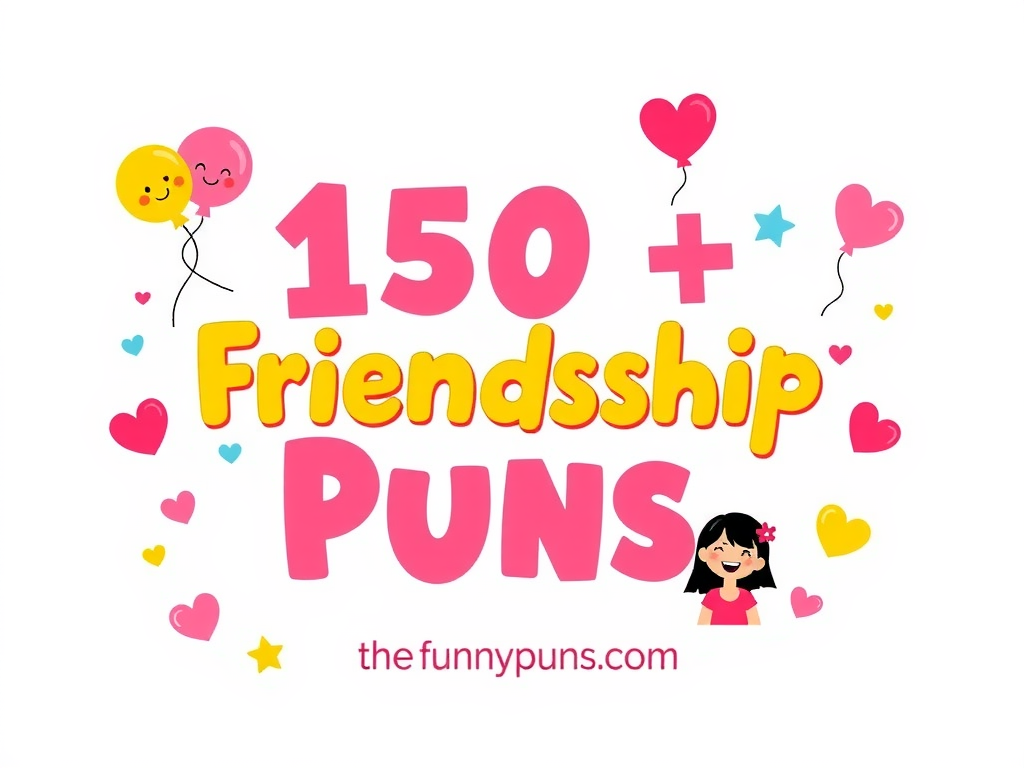 Friendship Puns: Hilarious Ways to Celebrate Your Besties