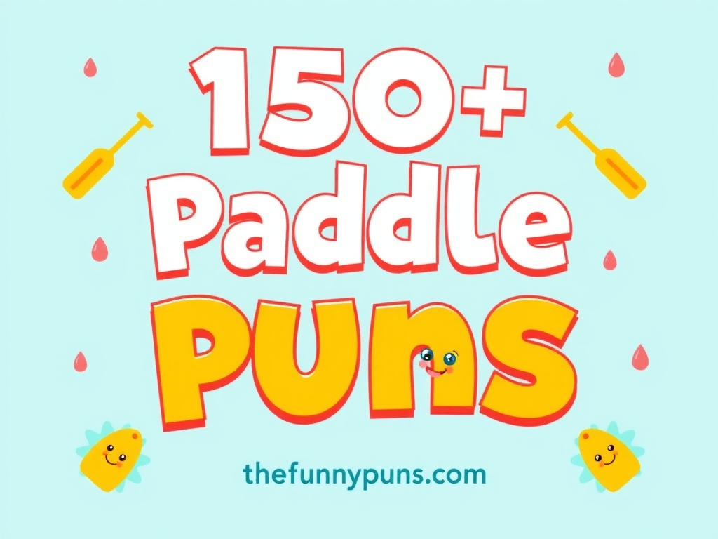 Paddle Puns: Making Waves in Humor