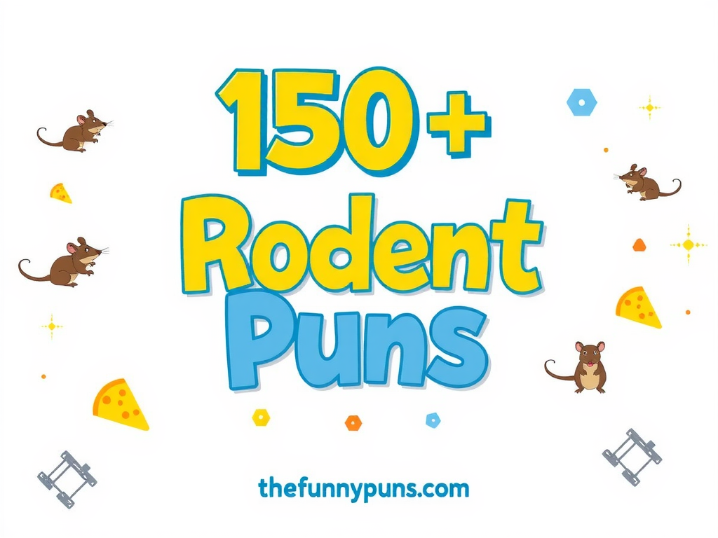 Rodent Puns: Squeak Out Laughter with These Hilarious Jokes