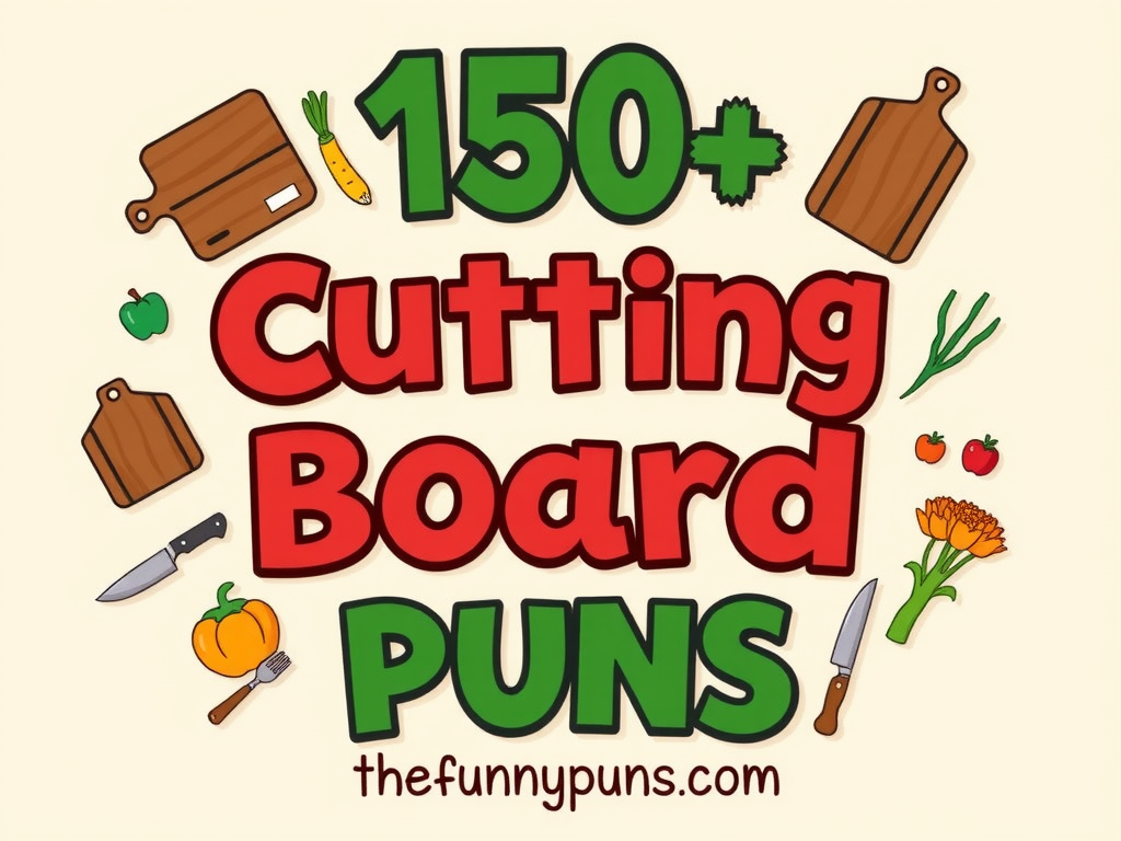 Cutting Board Puns: Slice Your Cooking with Humor