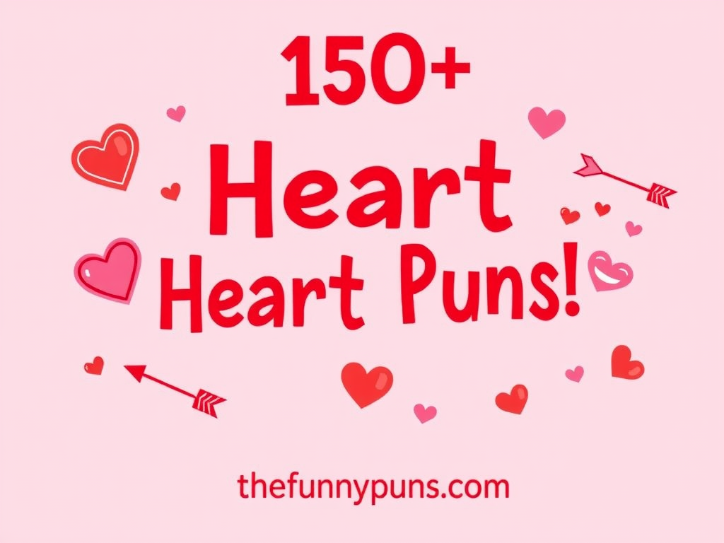 Heart Puns for Valentine’s Day: Love and Laughter Guaranteed