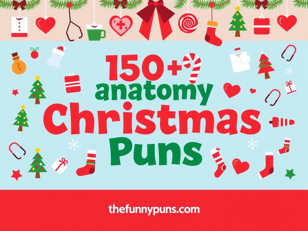 Anatomy Christmas Puns: Festive Humor for Medical Professionals