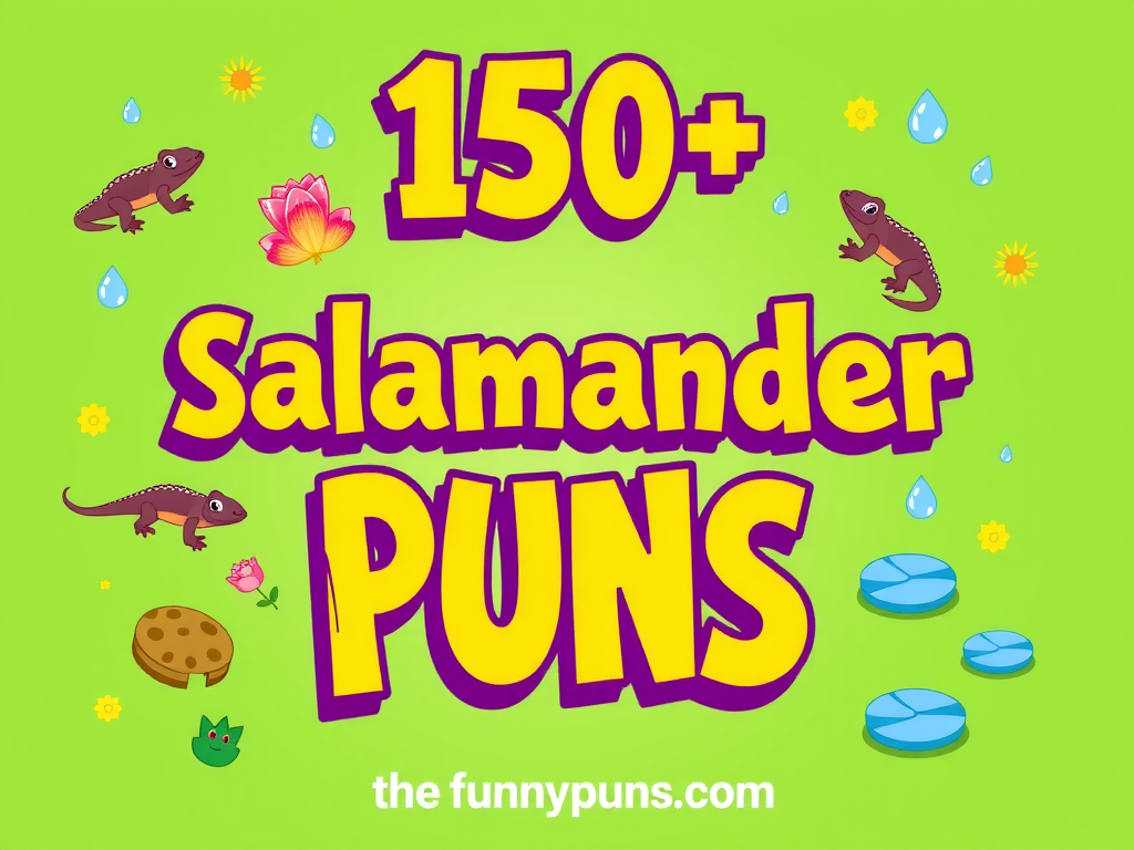 Salamander Puns: Ribbiting Jokes to Make You Leap with Laughter