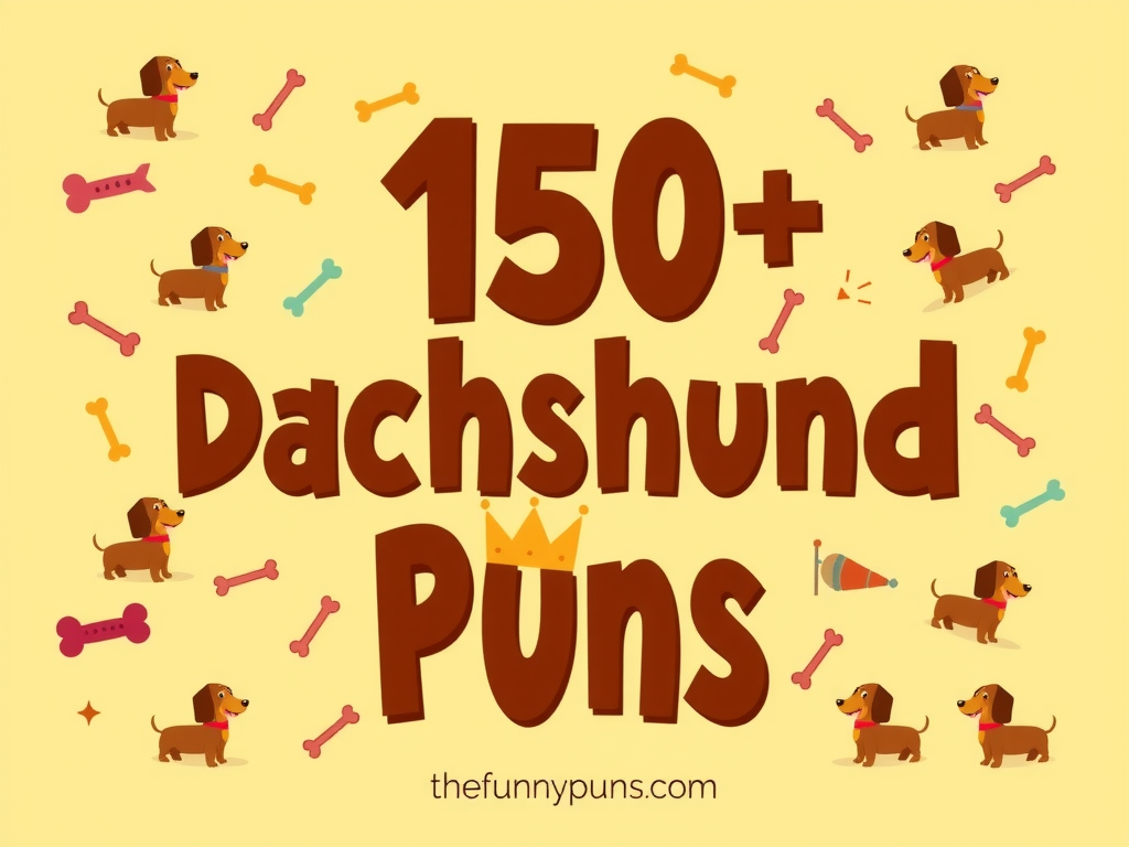 Dachshund Puns: Unleash Your Inner Comic with These Hilarious Jokes