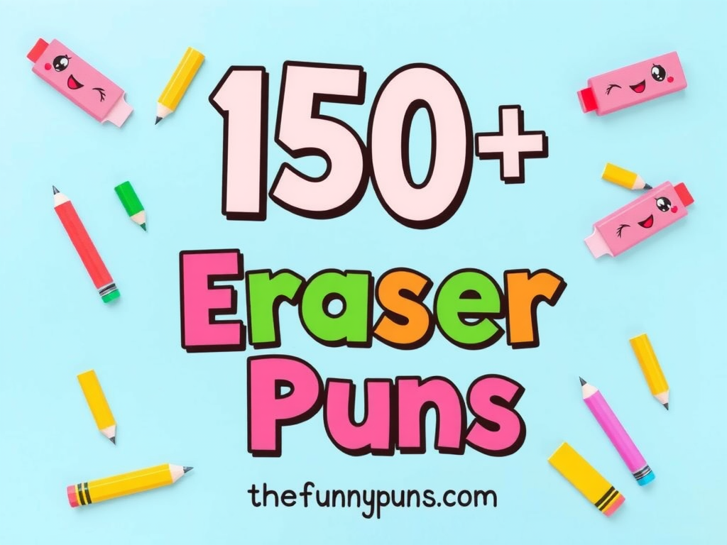 Eraser Puns: Wipe Out Boredom with These Hilarious Jokes