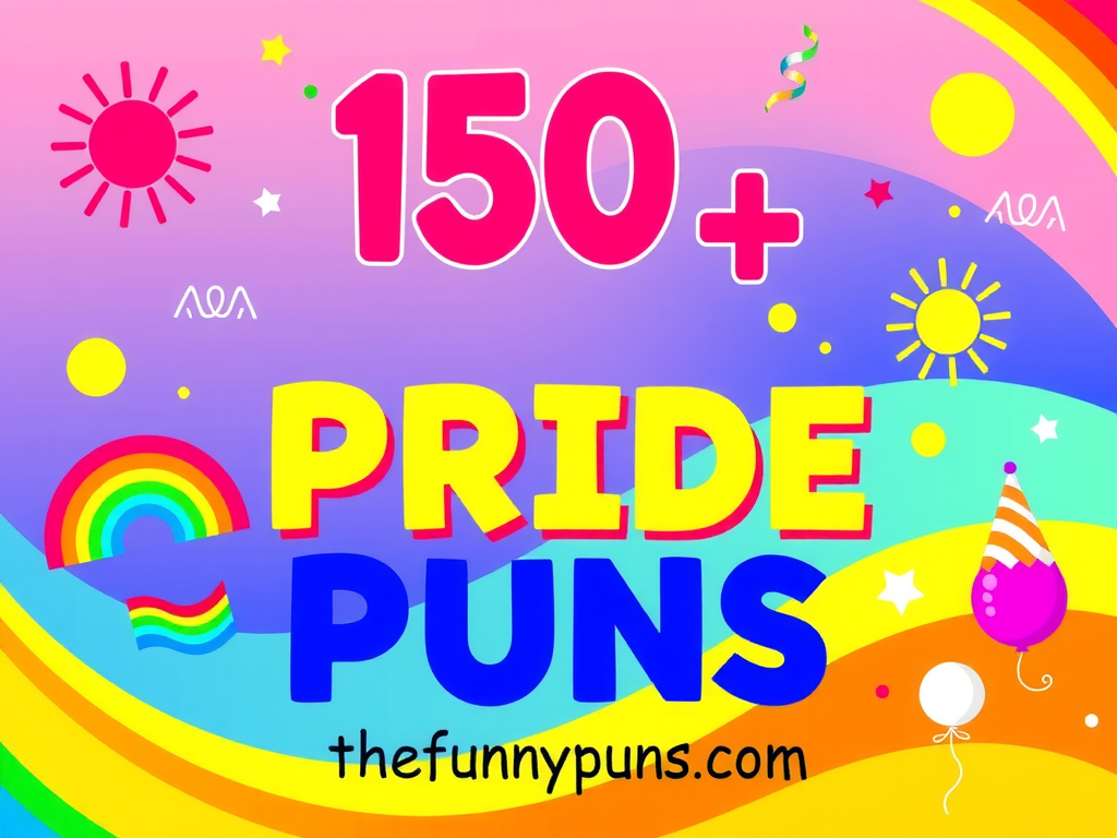 Pride Puns: Unleash Your Inner Rainbow with Hilarious Wordplay