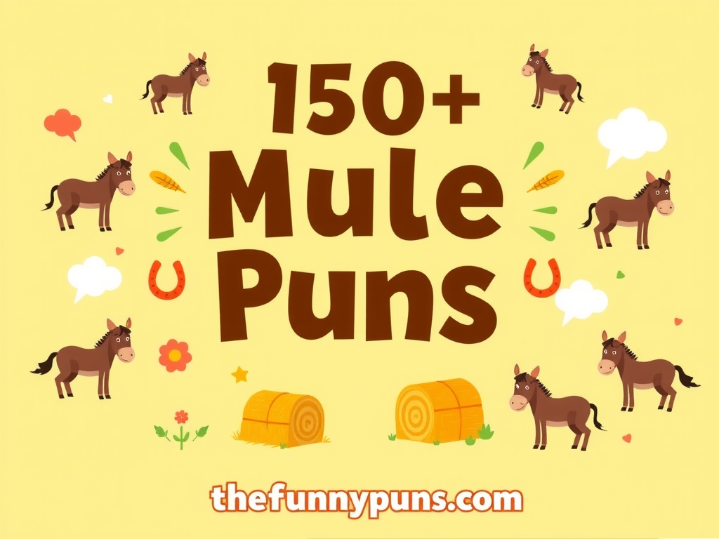 Mule Puns: Unbridled Humor to Make You Hee-Haw