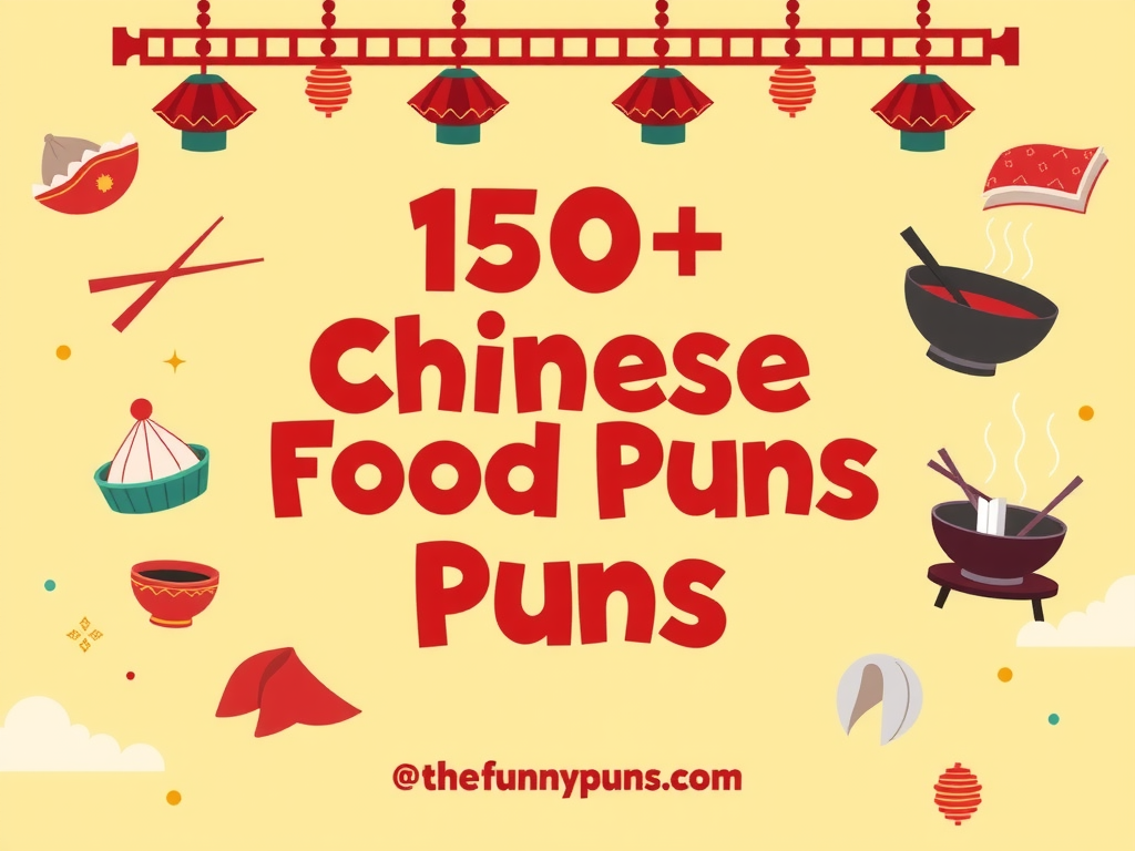 Chinese Food Puns: A Wok on the Punny Side