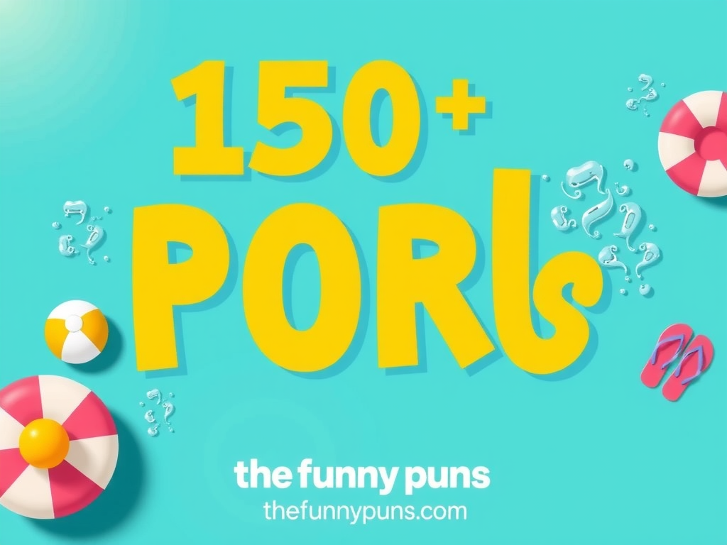 Pool Puns: Dive into Laughter with Splashy Wordplay!