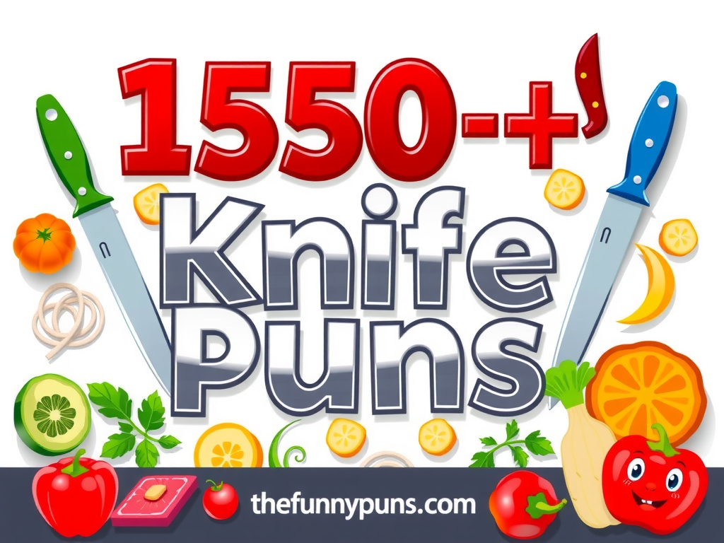 Knife Puns: Slicing Up Laughter with Sharp Wit!