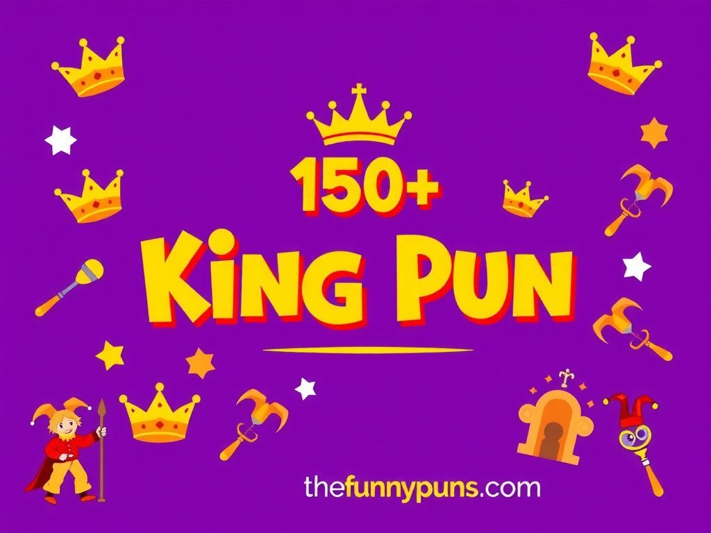 King Puns: Royally Funny Wordplay for Your Throne!