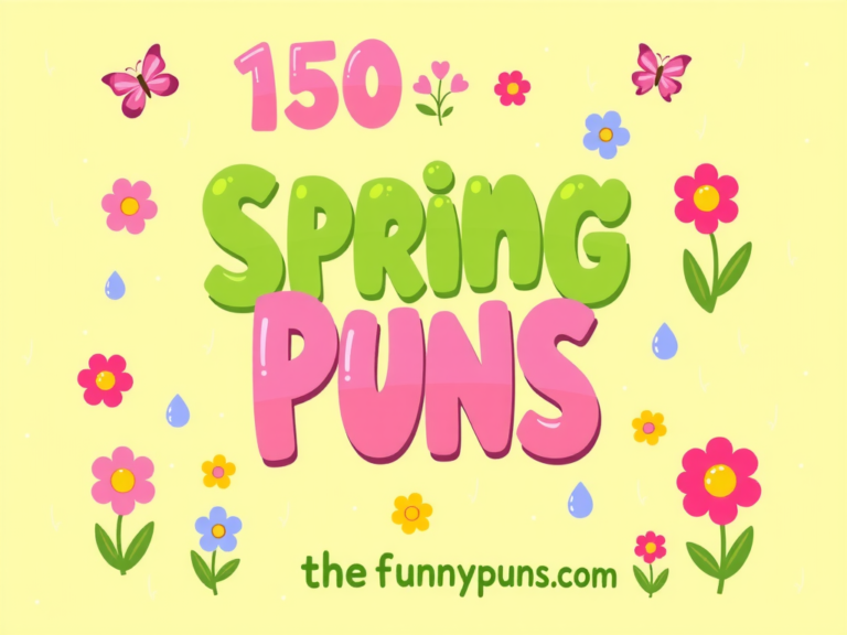 Spring Puns to Make Your Spirits Bloom with Laughter