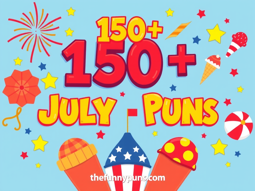 July Puns That Spark Fireworks of Laughter