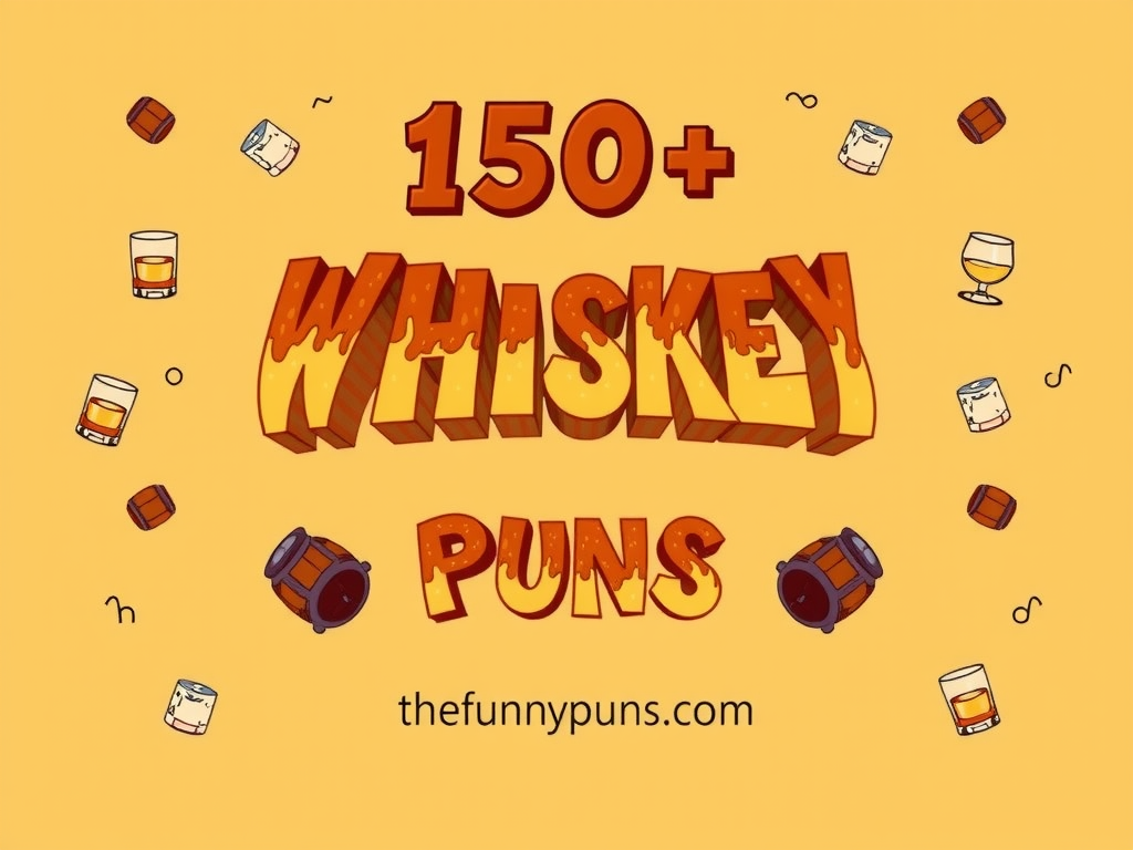 Whiskey Puns That'll Have You Neatly Chuckling