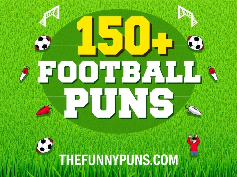 Football Puns: Scoring Goals with Giggles & Groans