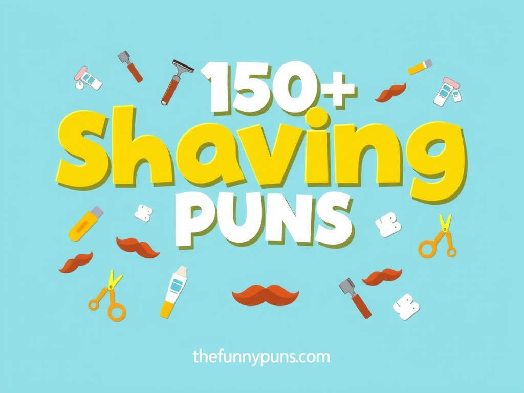 Shaving Puns: Whisker-Tickling Humor That Cuts Close!