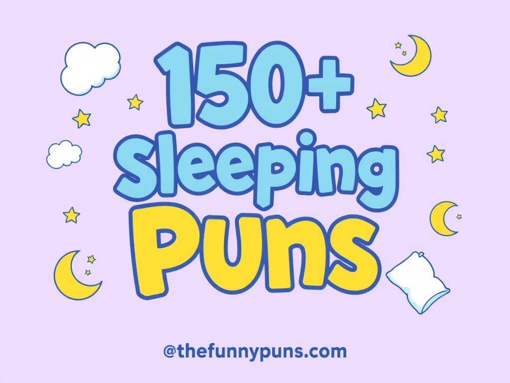 Sleeping Puns: Dreamy Laughs for Nighttime Chuckles