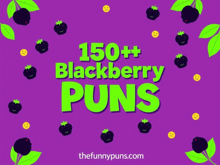 Blackberry Puns: Juicy Laughs and Berry Good Humor