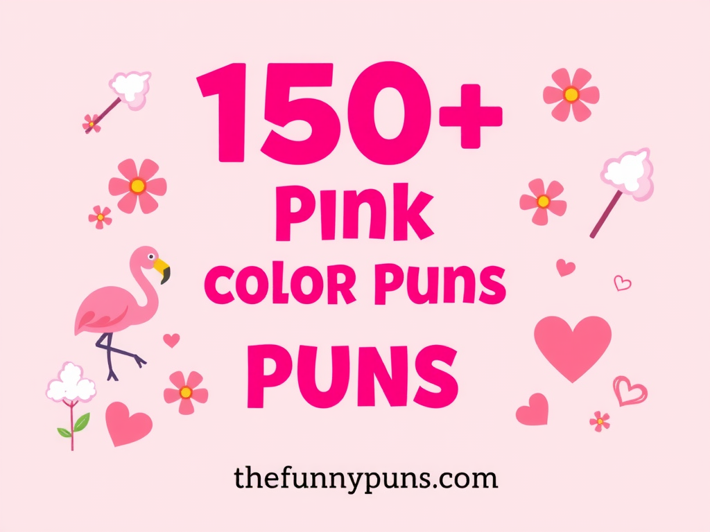 Pink Color Puns: Tickled Pink with Laughter!