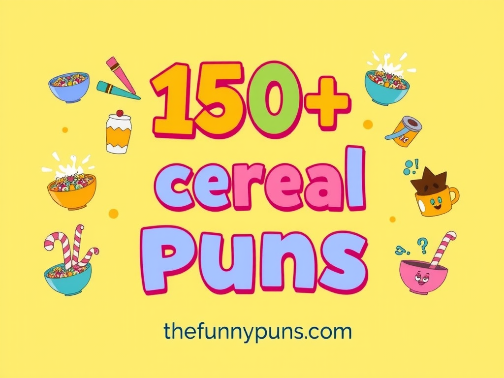 Cereal Puns: A Bowl-full of Laughs and Wordplay!