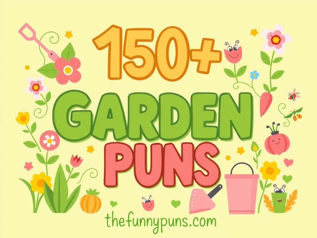 Garden Puns: Cultivating Smiles & Good Thymes