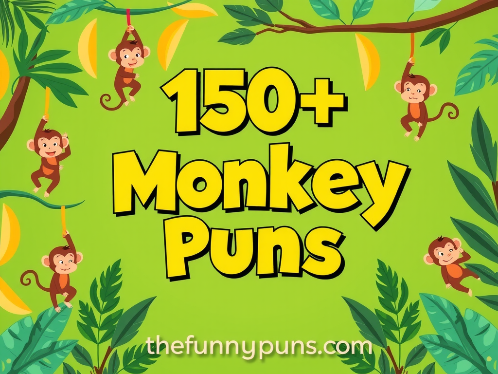 Monkey Puns: Unleash the Ape-x of Humor!