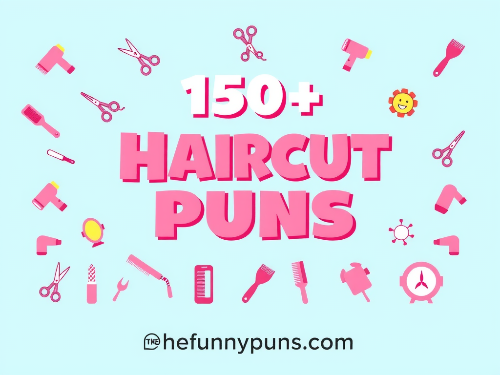 Haircut Puns: Shear Delight for Stylish Giggles