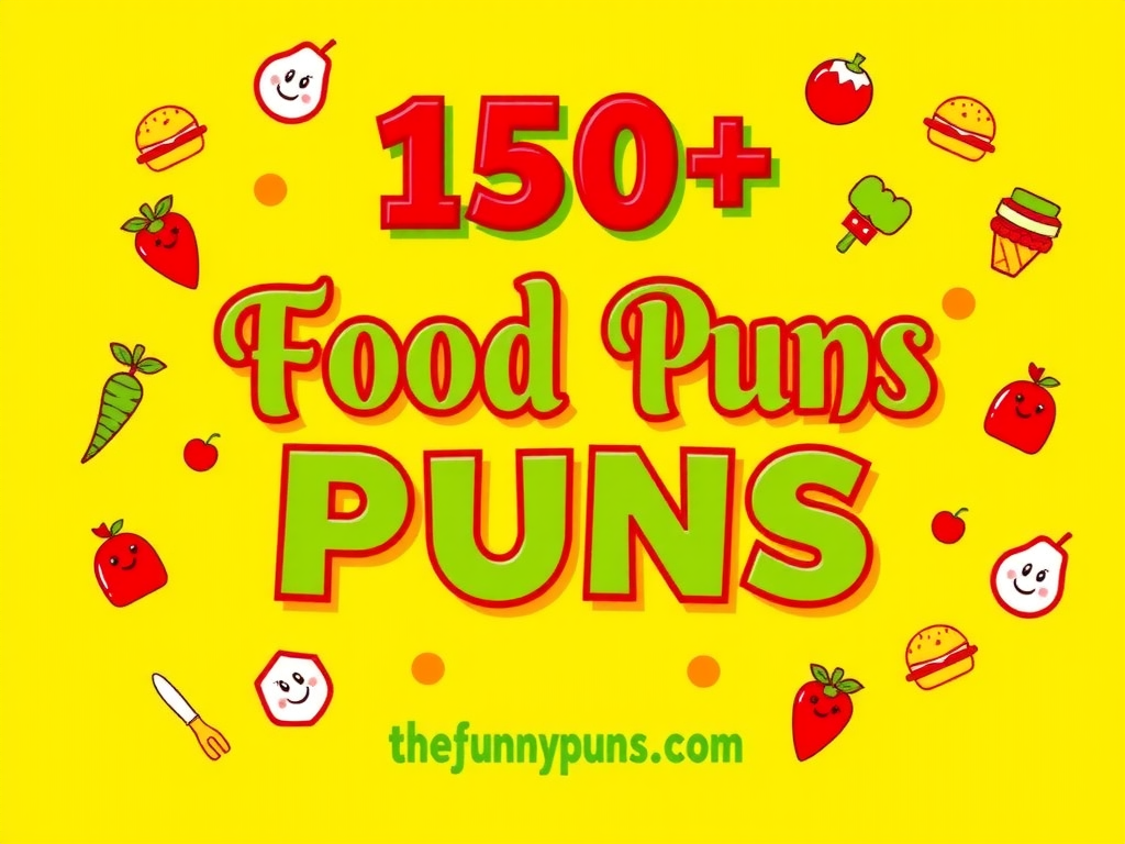 Food Puns: A Menu of Giggles and Groans