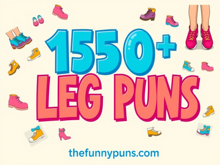 Leg Puns: Step Into Humor with Hilarious One-Liners!