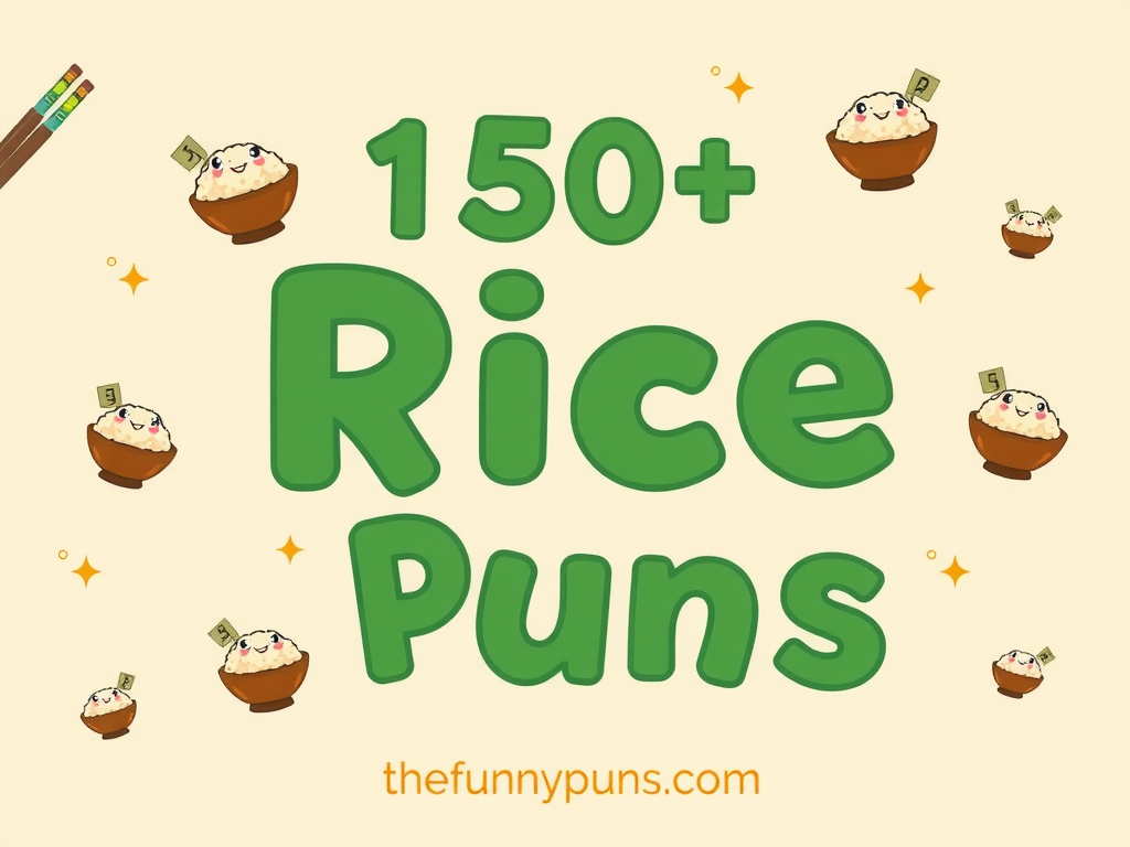 Rice Puns That Will Grain Your Day with Laughter