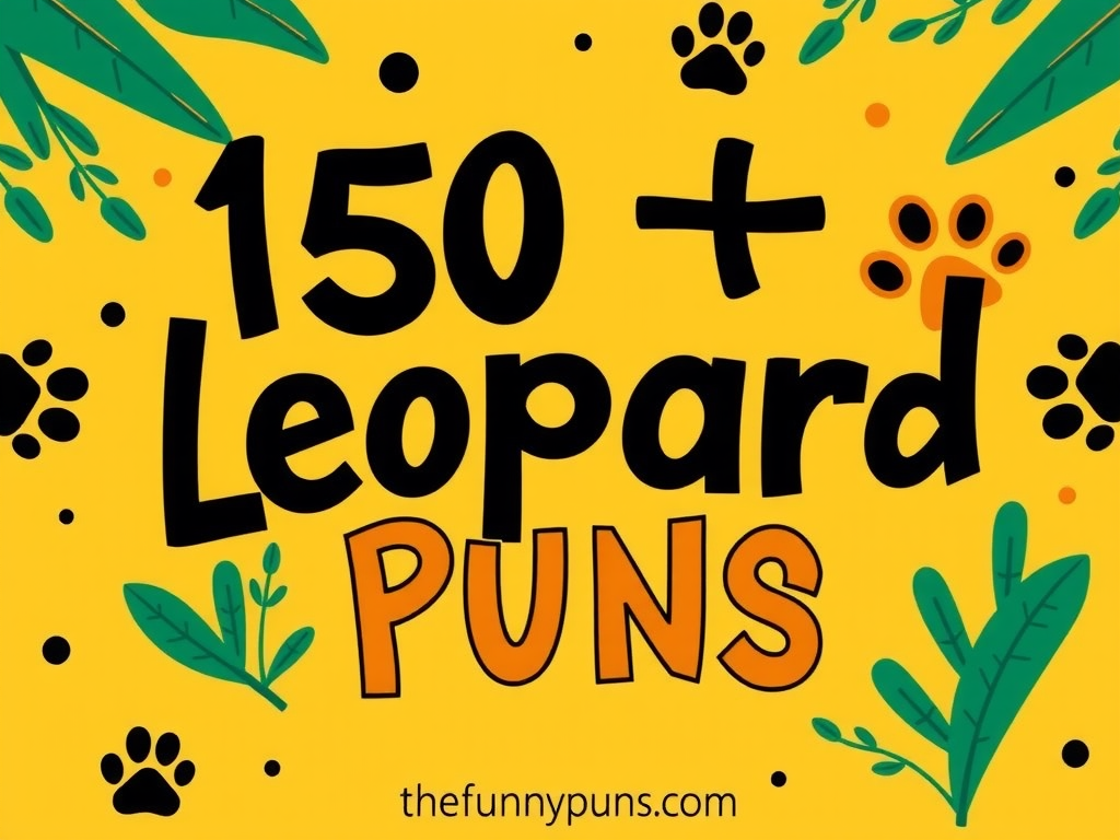 Leopard Puns: Spot-On Humor for Your Day!