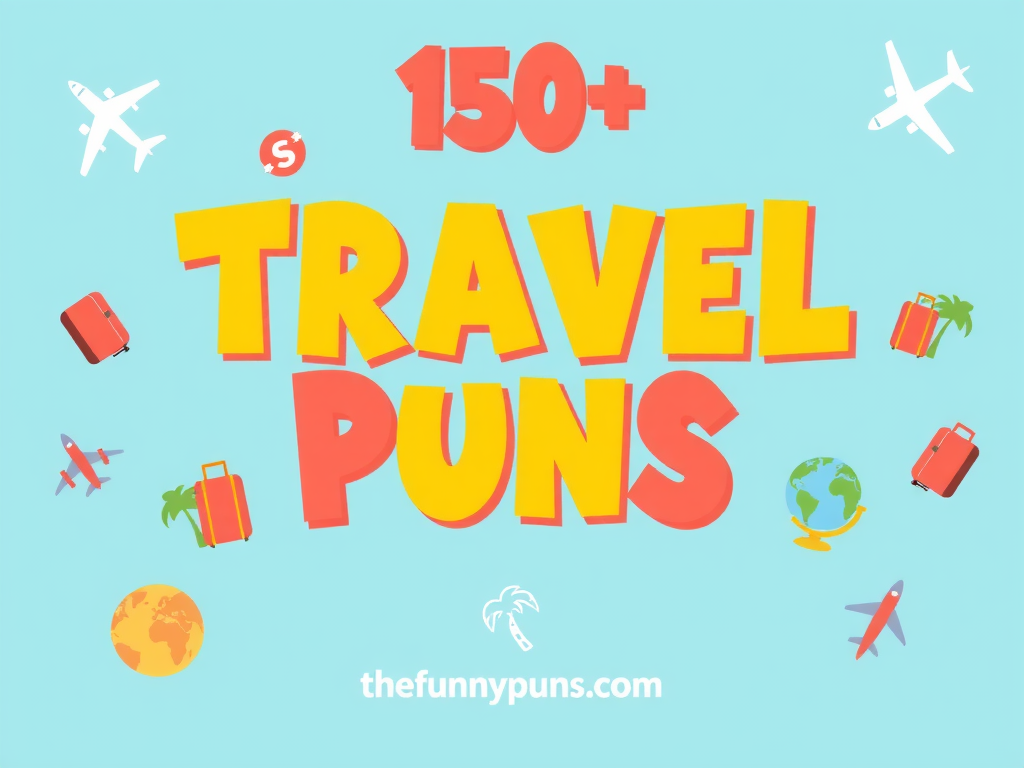 Travel Puns: Jet-Set Jests for Globetrotter Giggles