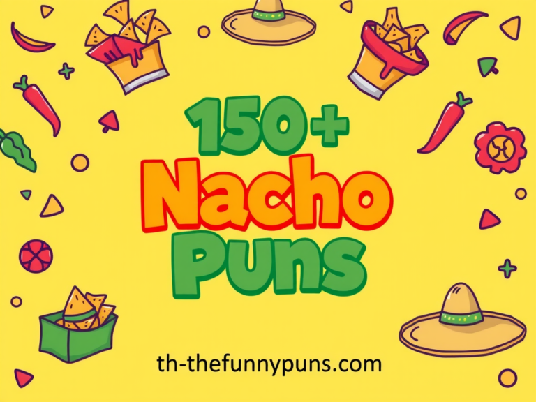 Nacho Puns: Crunch Into Cheesy Laughter Today!