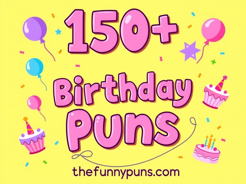 Birthday Puns: Unwrap Laughs on Your Special Day!