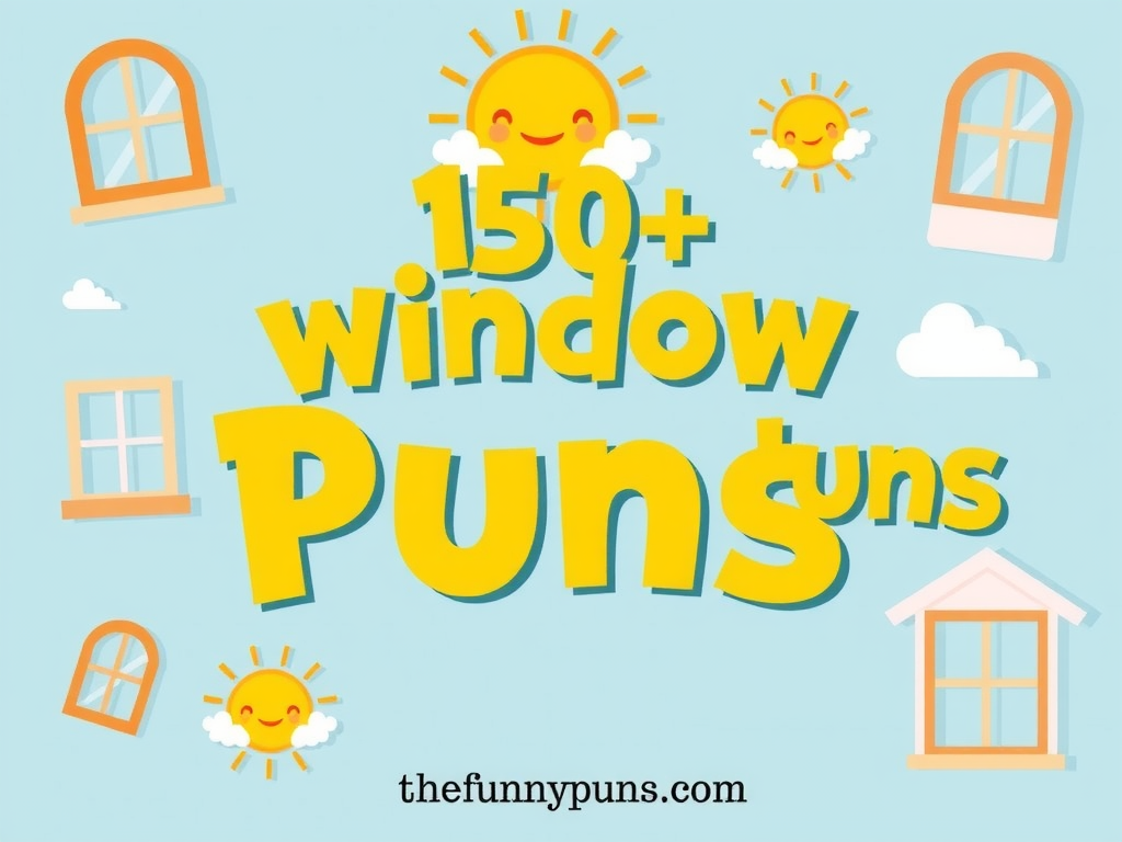 Window Puns: A Pane-fully Funny Read!