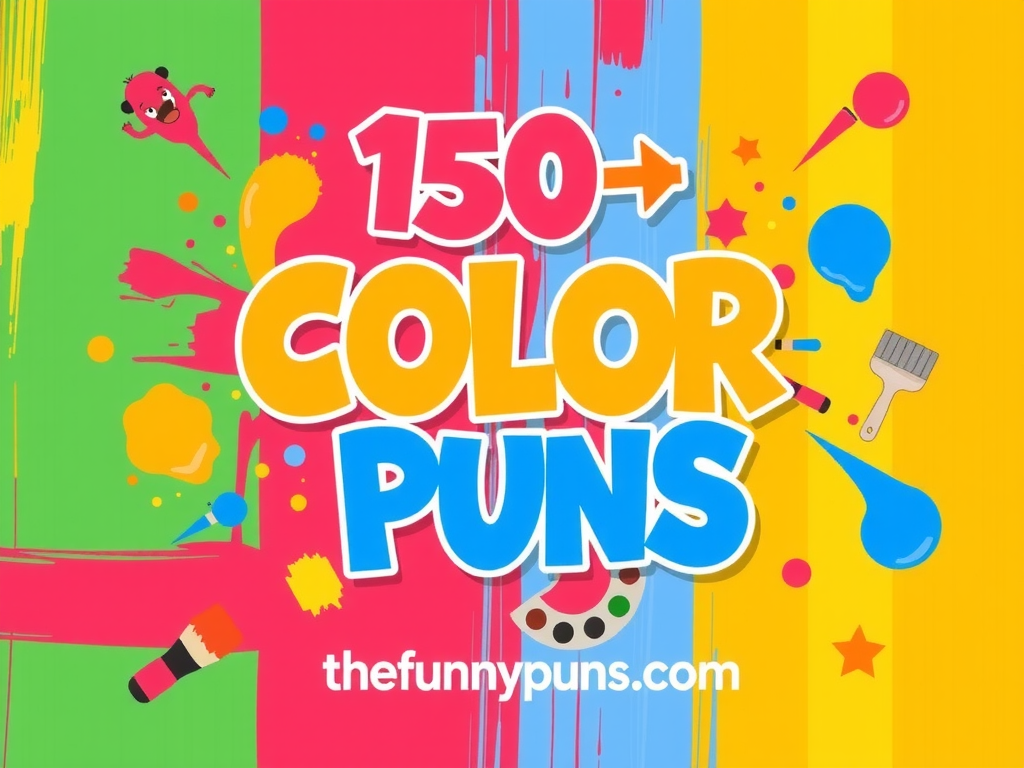 Color Puns: A Palette of Fun and Vibrant Wordplay!