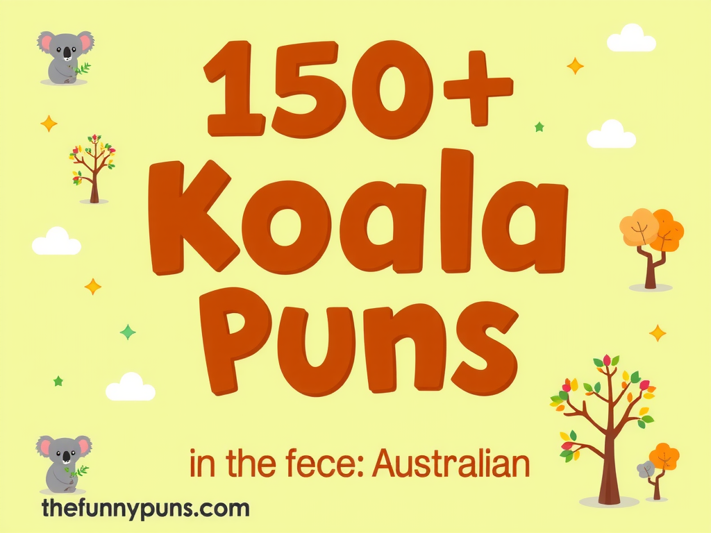 Koala Puns: Eucalyptus Laughs for Your Day!